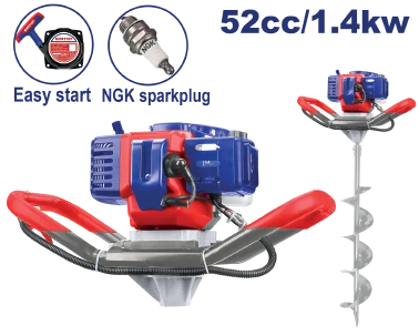 Excavadora 1.4Kw 52Cc Gasolina Sin Barrena