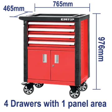 Gabinete Metal 4 Compar- Timientos