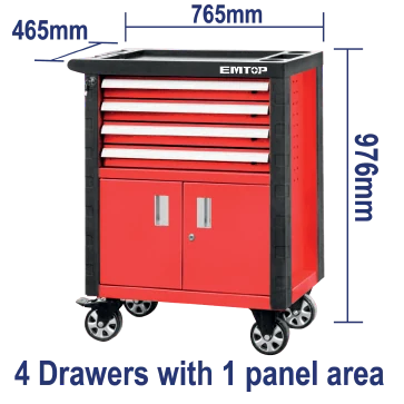 Gabinete Metal 4 Compar- Timientos