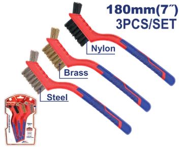 Jgo Cepillos Acer 7"3/1 Top Value M/Plast