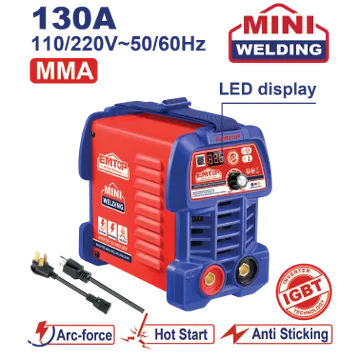 Maquina Soldar Invert 110-220V 130A Mma