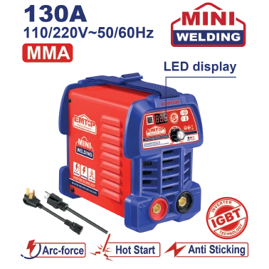 Maquina Soldar Invert 110-220V 130A Mma