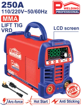 Maquina Soldar Invert 110-220V 250A Mma/Tig