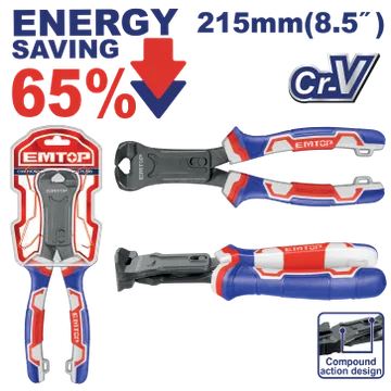 Pinza Corte 8.5" Cr-V Super