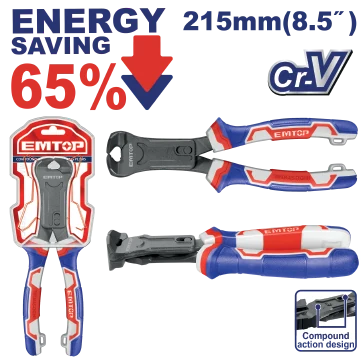 Pinza Corte 8.5" Cr-V Super