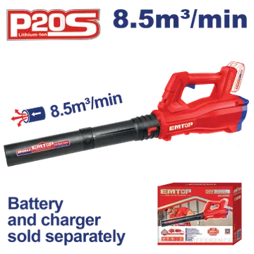 Soplador Hojas Inalámbrico 20V S/Bat S/Carg