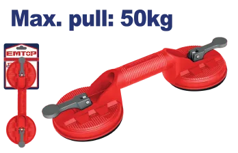Ventosa Vidrio 2Copas 50Kg Top Value