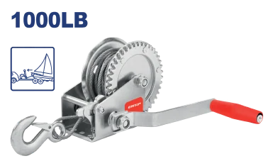 Winche Para Auto Manual 1000Lbs C/Palanca