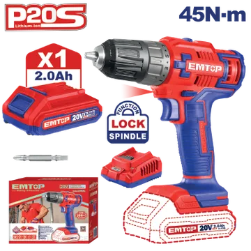 Taladro Inalámbrico 3/8''20V 45N-M