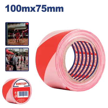 Cinta Señalizacion 100Mro- Ja/Blanc Top/Value