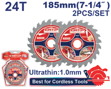 Disco Sierra Madera 7 1/4" (24D) 24T