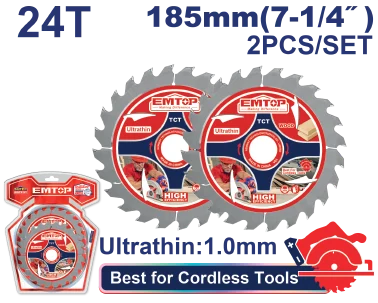 Disco Sierra Madera 7 1/4" (24D) 24T