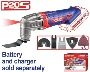 Multiherramienta Inalámbrico- Brico 20V S/Bateria