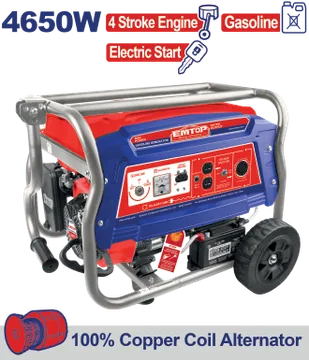 Planta Eléctrico 4,650W Gasoli- Na 110-220V