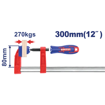 Prensa Metal 12'' Mang Plast T/Pistola