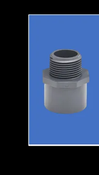Adaptador macho PVC eléctrico SCH40
