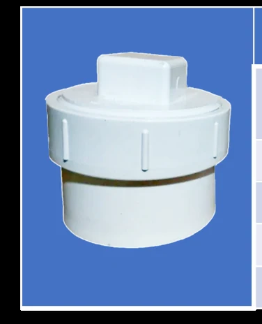 Tapón de registro PVC