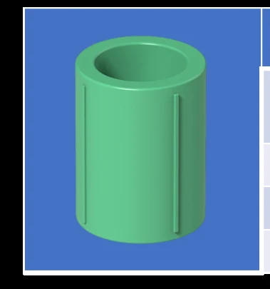 Unión (coupling) PP-R