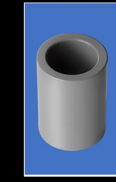 Unión (coupling) PVC eléctrico SCH40