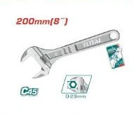 Llave ajustable TOTAL · 200 mm