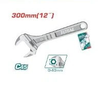 Llave ajustable TOTAL · 300 mm
