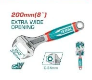 Llave ajustable TOTAL · 200 mm