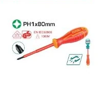 Destornillador TOTAL · PH1 × 80 mm