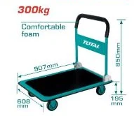 Carro de plataforma TOTAL · 300 kg