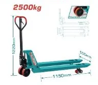 Transpaleta TOTAL · 2500 kg