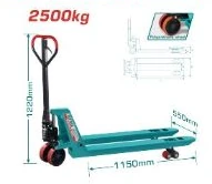 Transpaleta TOTAL · 2500 kg