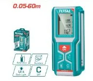 Medidor láser TOTAL · 0.05-60 m