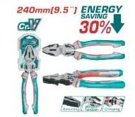 Alicate de electricista TOTAL · 240 mm