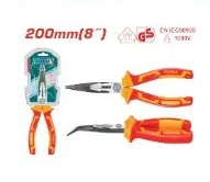Pinza de punta curva TOTAL · 200 mm