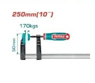 Prensa tipo F TOTAL · 250 mm