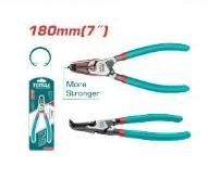 Pinza para anillos TOTAL · 180 mm