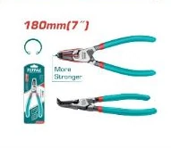 Pinza para anillos TOTAL · 180 mm