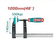 Prensa tipo F TOTAL · 1200 mm