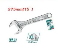 Llave ajustable TOTAL · 375 mm