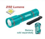 Linterna TOTAL · 250 Lumens