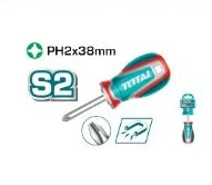 Destornillador TOTAL · PH2 × 38 mm