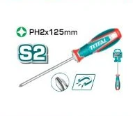 Destornillador TOTAL · PH2 × 125 mm