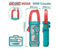Multímetro digital TOTAL · 600 A CC/CA